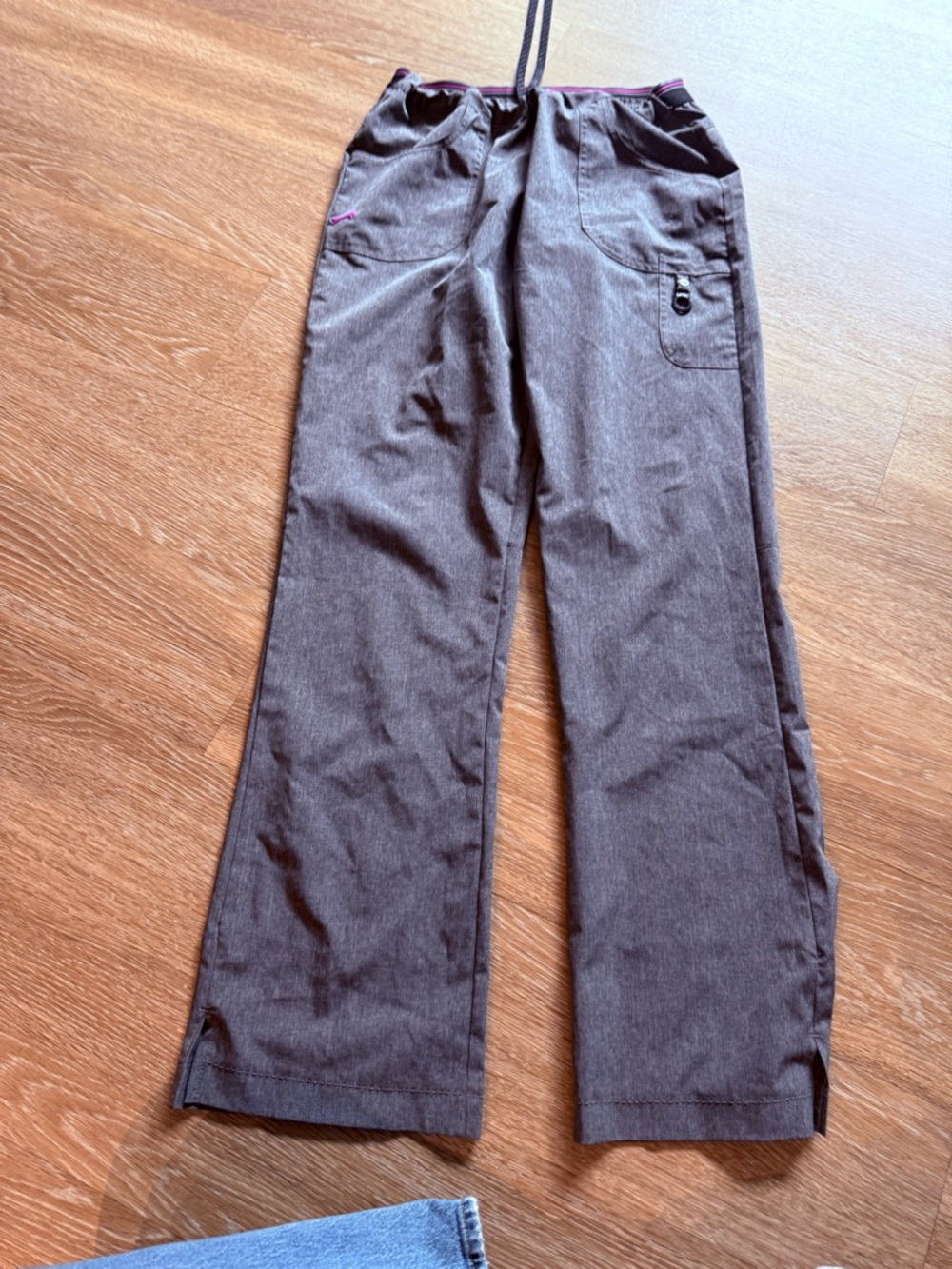 Men's Straight-Leg Brown Work Pants
